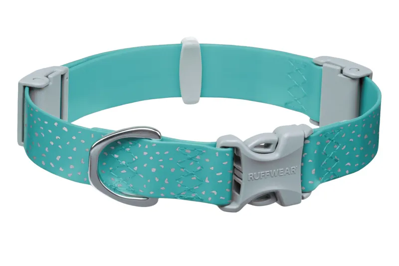Ruffwear Confluence Waterproof Dog Collar in Teal - 20-26inch